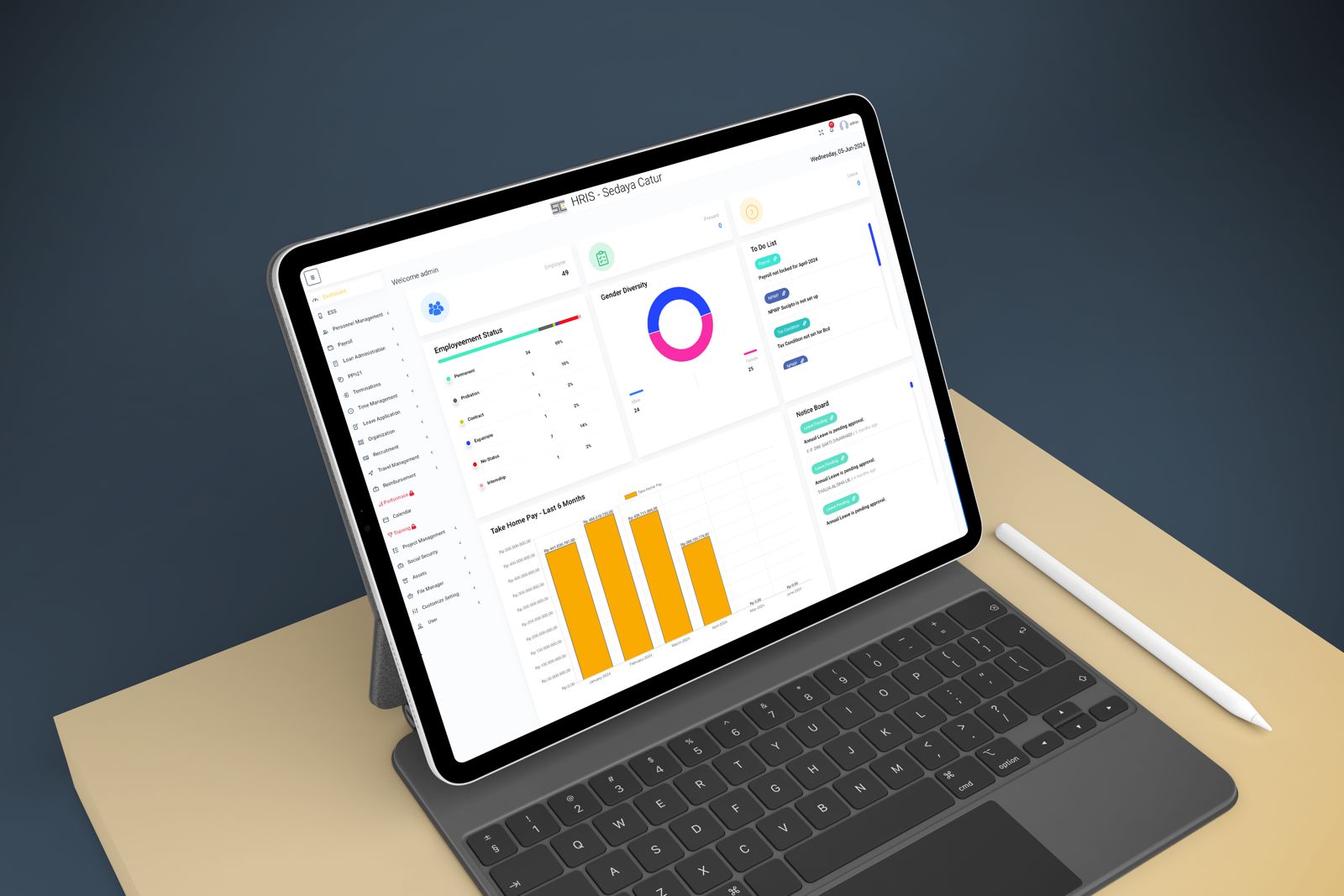 HRIS v2 — Cross-Platform HR System